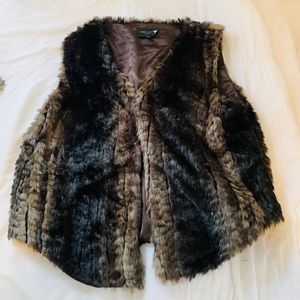 Romeo and Juliet Couture Fur Vest